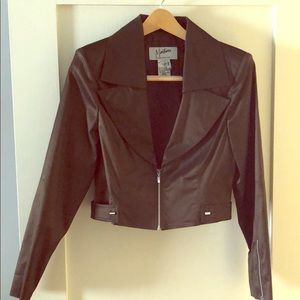 Claude Montana cropped jacket